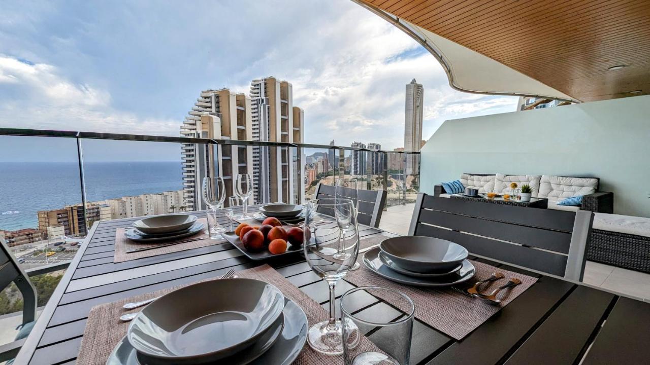 Sunset Waves Sea View Apartments Benidorm Exteriér fotografie
