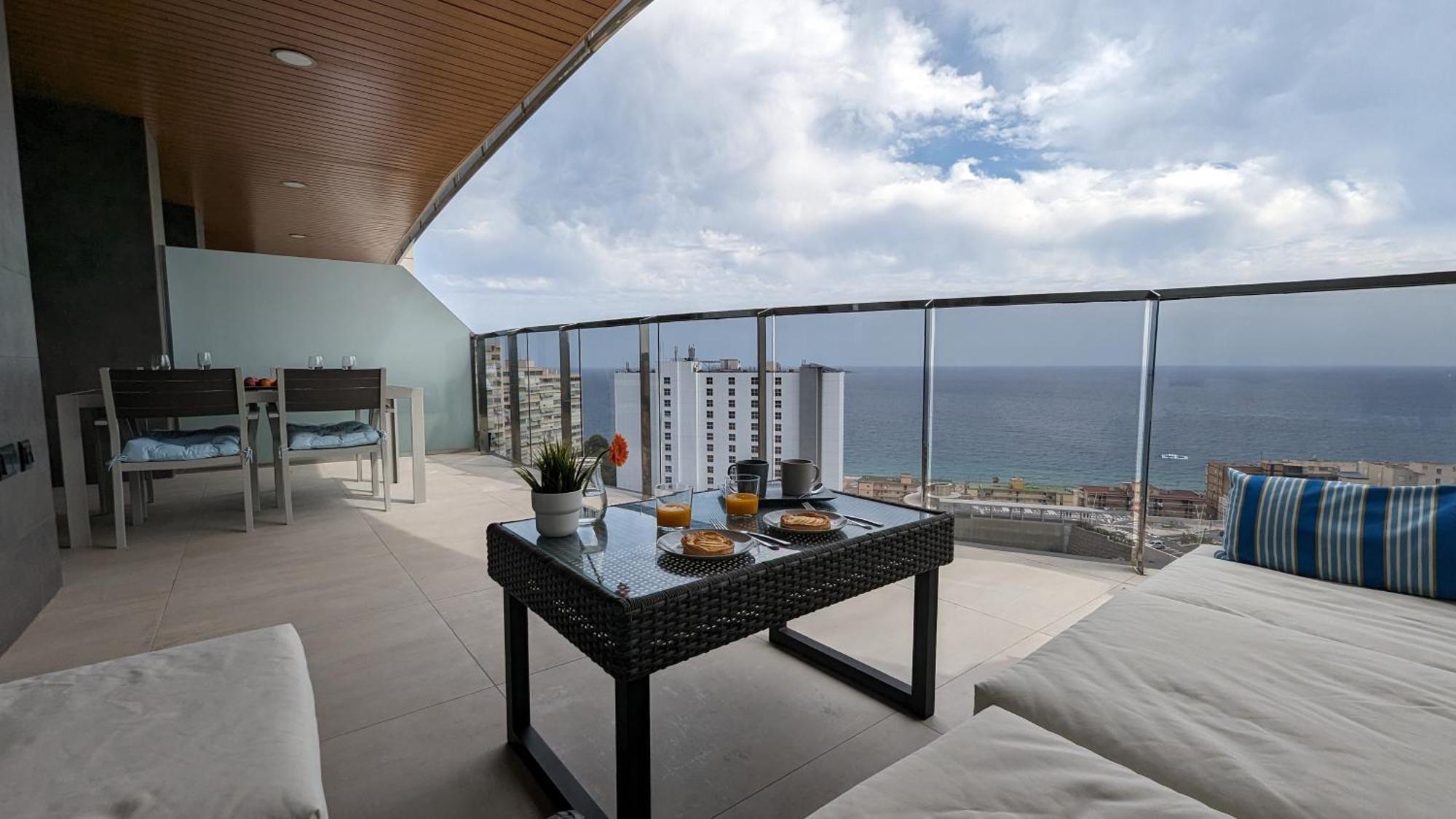 Sunset Waves Sea View Apartments Benidorm Exteriér fotografie