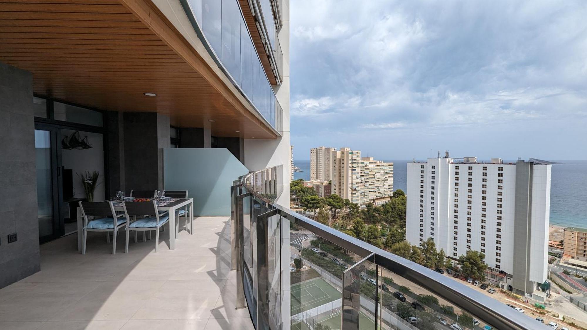 Sunset Waves Sea View Apartments Benidorm Exteriér fotografie