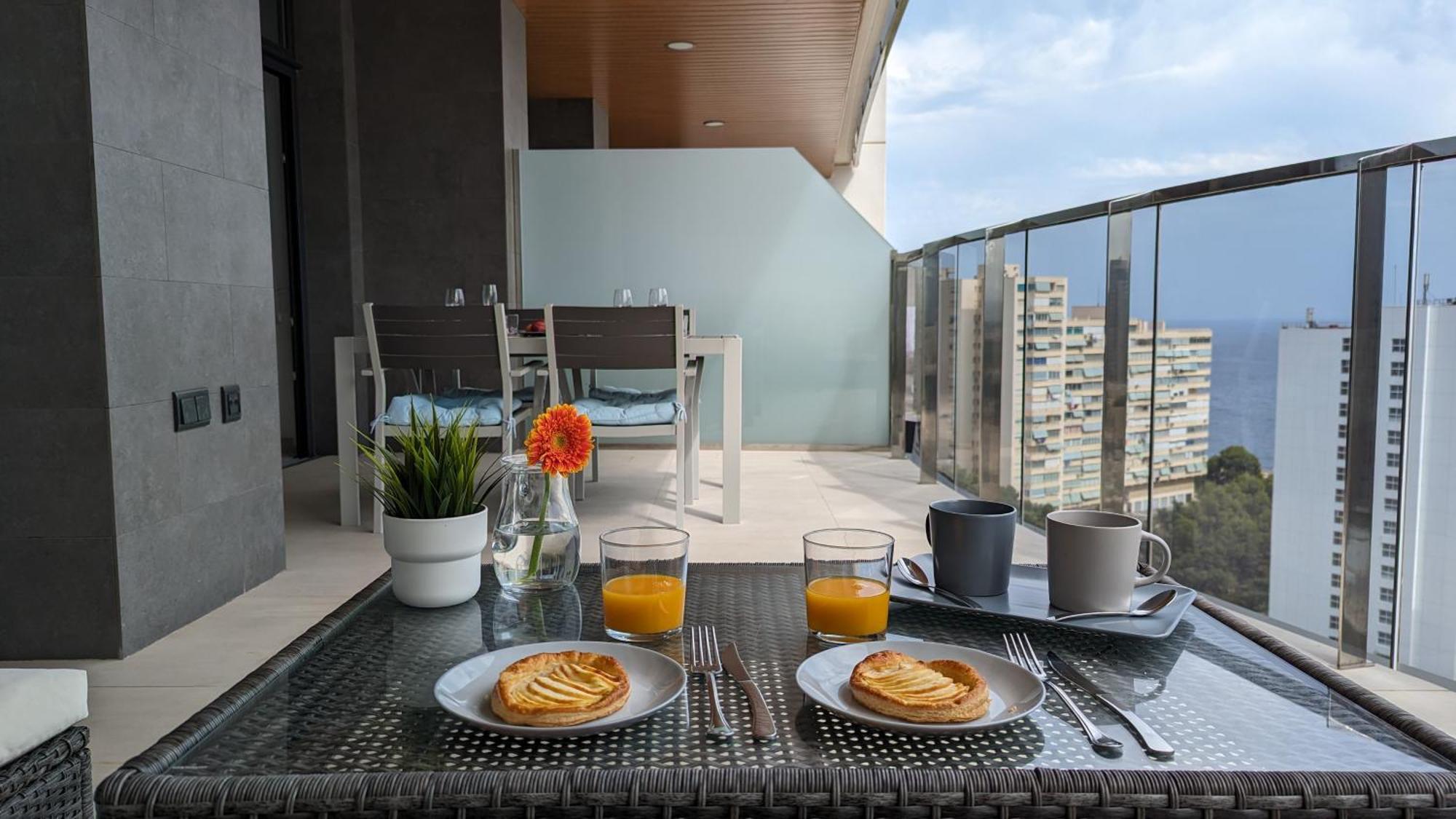 Sunset Waves Sea View Apartments Benidorm Exteriér fotografie